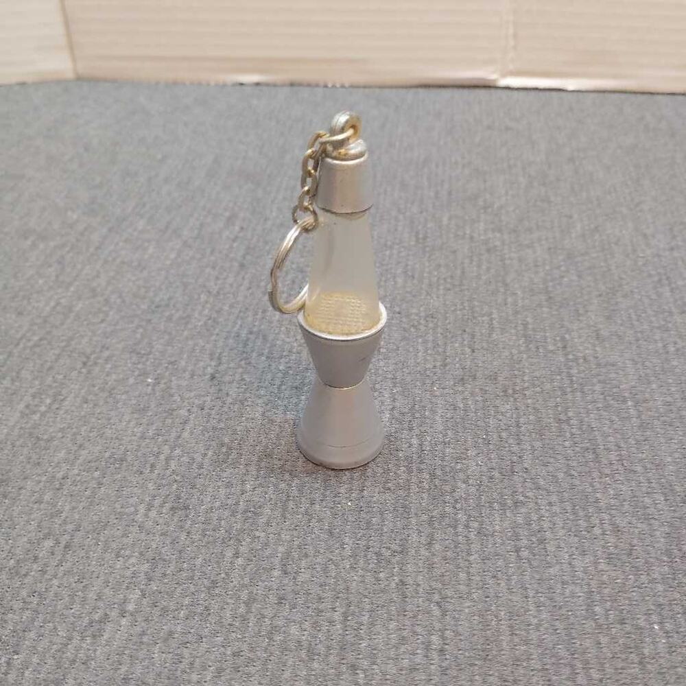 Basic Fun Mini Lava Lamp Keychain 1995 Retro Collectible Not Working Toy